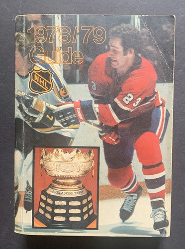 1978/ 79 NHL Hockey Media Guide Bob Gainey Canadiens Thick Year Book