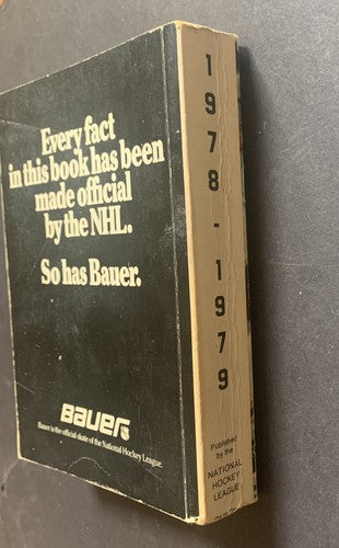 1978/ 79 NHL Hockey Media Guide Bob Gainey Canadiens Thick Year Book