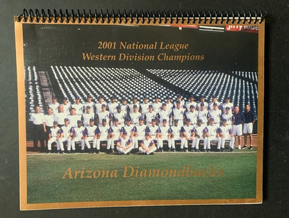 2001 ARIZONA DIAMONDBACKS POSTSEASON WORLD SERIES MEDIA GUIDE 9/11 Vs Yankees