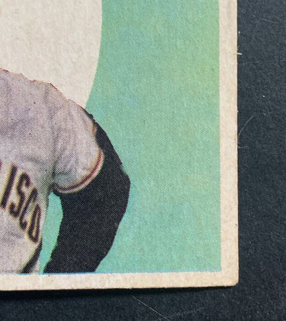 1959 Topps #317 NL Hitting Kings Willie Mays Richie Ashburn VG/ EX Hof