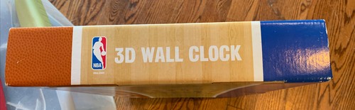 3d Wall Clock Cleveland Cavaliers Nba Basketball Foam Fanatics New LeBron James