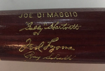 Joe Dimaggio 1955 Hall Of Fame Commemorative HOF Bat LS Engraved /500 Mint