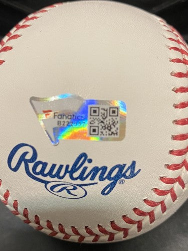 Jacob deGrom Mets Signed Official MLB Baseball 2014 Roy Autograph Fanatics Coa