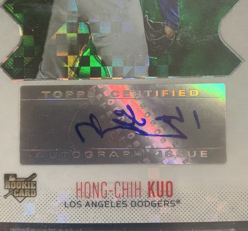 2006 Finest X FRACTOR HONG-CHIH KUO Signed RC # / 50 BGS 9.5 10 Auto Gem Mint