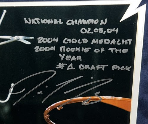 Diana Taurasi 16x20 Signed INS Photo Framed UCONN Natl Champion Auto Steiner 1/1