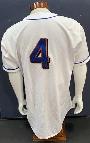 Robin Ventura Game Used 1999 Tagged Mets Signed Rawlings Jersey Auto CBM COA