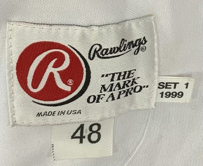 Robin Ventura Game Used 1999 Tagged Mets Signed Rawlings Jersey Auto CBM COA