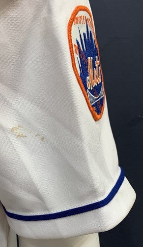 Robin Ventura Game Used 1999 Tagged Mets Signed Rawlings Jersey Auto CBM COA