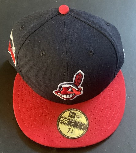 New Era Cleveland Indians Game Of Thrones 5950 Fitted Official Game Hat 7 1/8