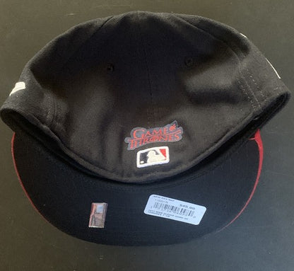 New Era Cleveland Indians Game Of Thrones 5950 Fitted Official Game Hat 7 1/8