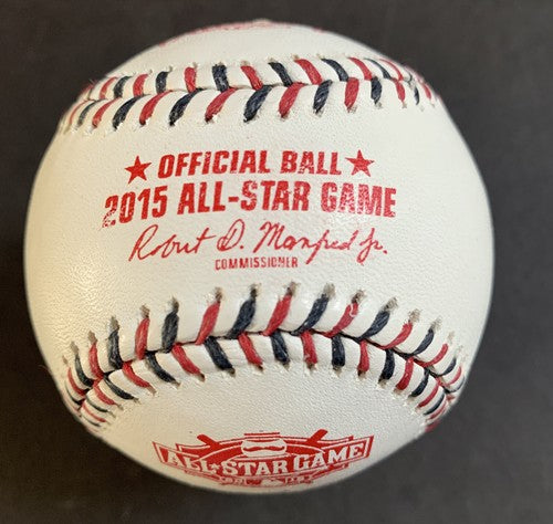 Dj Lemahieu Signed 2015 Official All Star Game Baseball JSA Coa Yankees Auto