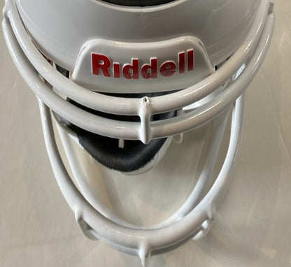 Zach Wilson Pro On Field White Jets Speed Flex Authentic Helmet Signed JSA COA