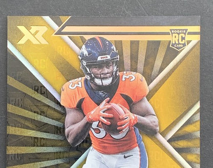 2021 PANINI XR JAVONTE WILLIAMS RC AUTO #4/5 Broncos Autograph SP Mint Rookie