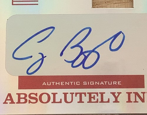 2004 Playoff Absolute CRAIG BIGGIO Patch Jersey Bat Mint Auto 1/5  Hof Astros