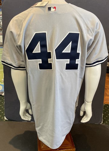 Reggie Jackson signed Yankees 5 stat Authentic jersey HOF Mr October 563 RJ COA