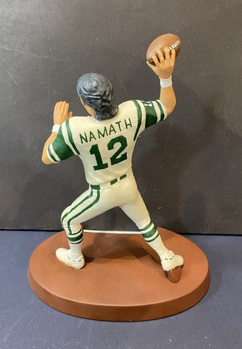 Joe Namath 1969 NY Jets Super Bowl Signed Salvino Statue Auto COA /2500 In Box