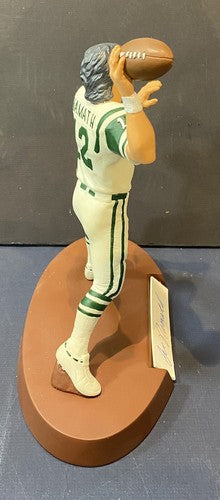 Joe Namath 1969 NY Jets Super Bowl Signed Salvino Statue Auto COA /2500 In Box
