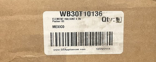WB30T10136 Range Radiant Surface Element, 8-in Genuine GE part NIB