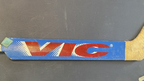 Mike Richter Rangers game used Vic UltraLite 9050 Goalie hockey stick Coa
