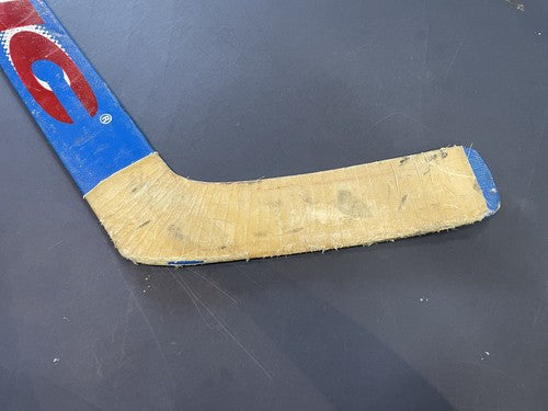 Mike Richter Rangers game used Vic UltraLite 9050 Goalie hockey stick Coa