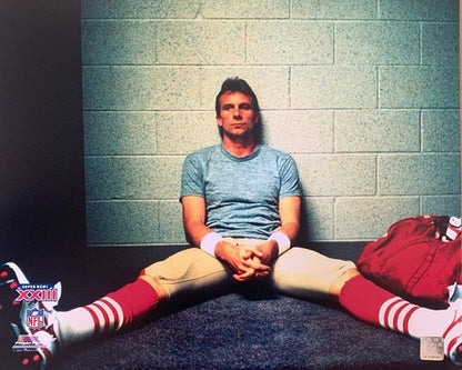Joe Montana 49’ers Super Bowl XXiii Photo File 16x20 Sitting Licenced NFL Holo