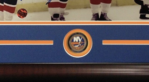 MIKE BOSSY Denis Potvin Persson NY Islanders Signed 11x14 Photo Framed Auto COA