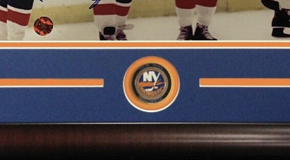 MIKE BOSSY Denis Potvin Persson NY Islanders Signed 11x14 Photo Framed Auto COA