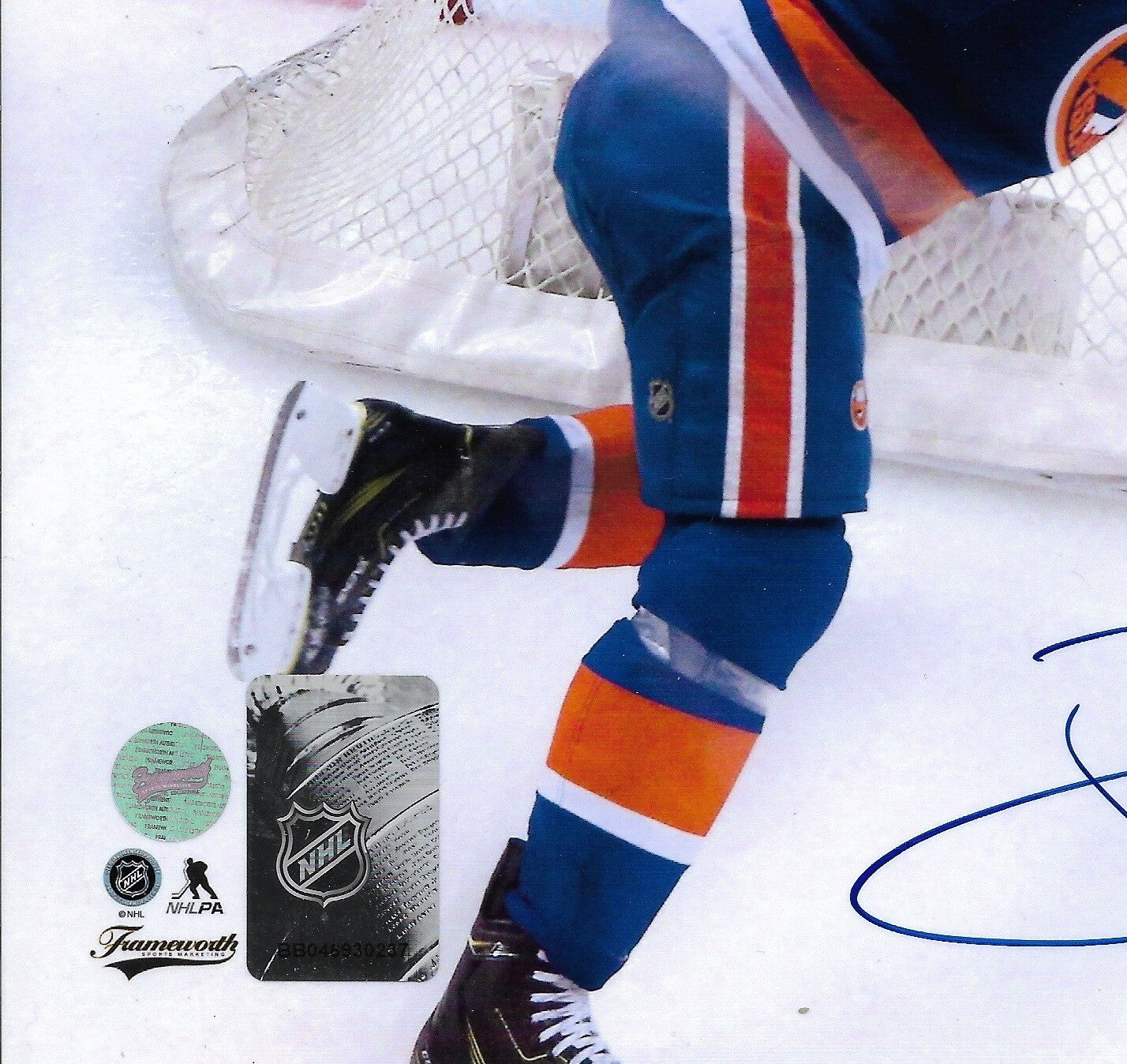 John Tavares Signed 8x10 Game Winning OT Playoff Goal Framed coin Autograph COA