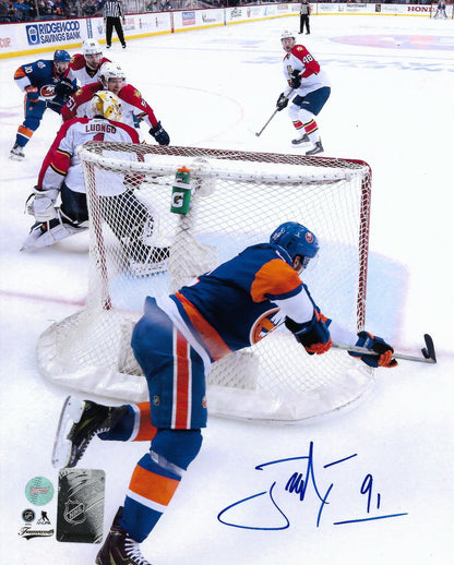 John Tavares Signed 8x10 Game Winning OT Playoff Goal Framed coin Autograph COA