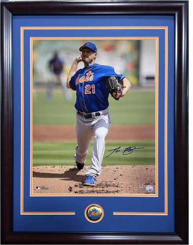 Max Scherzer New York Mets Cy Young signed 16x20 photo framed Autograph MLB COA