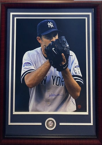 Mike Mussina New York Yankees Signed 16x20 Photo Framed Autograph HOF COA