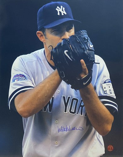 Mike Mussina New York Yankees Signed 16x20 Photo Framed Autograph HOF COA