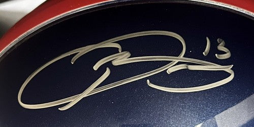 Odell Beckham Jr Signed NY Giants FS Pro Line Helmet Autograph Steiner COA