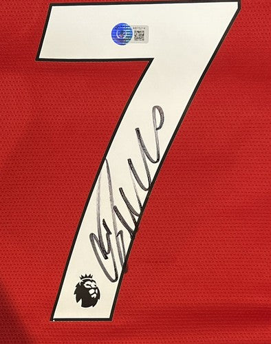 Cristiano Ronaldo Signed Manchester United 2021 Jersey Autograph Beckett Bas Coa