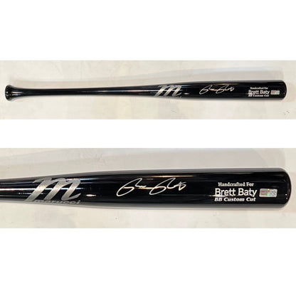 Brett Baty New York Mets Signed Pro Game Model Marucci Bat Mint Auto TRISTAR COA