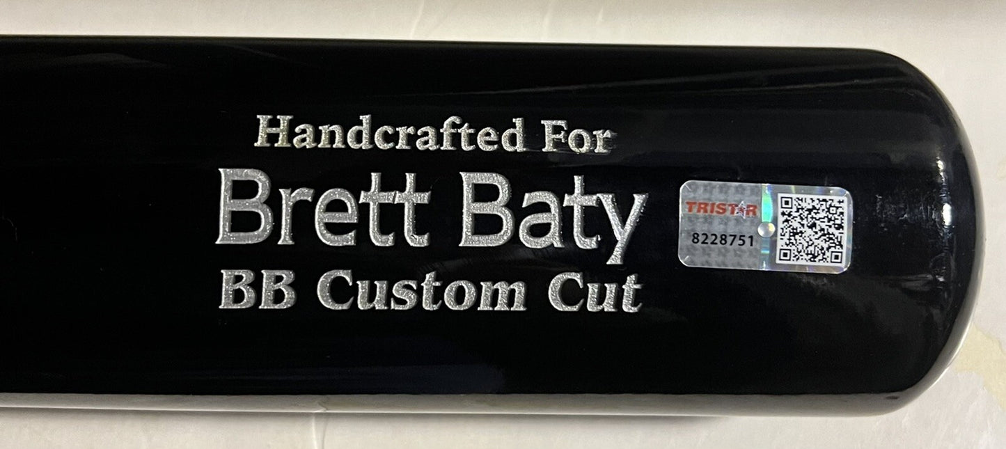 Brett Baty New York Mets Signed Pro Game Model Marucci Bat Mint Auto TRISTAR COA
