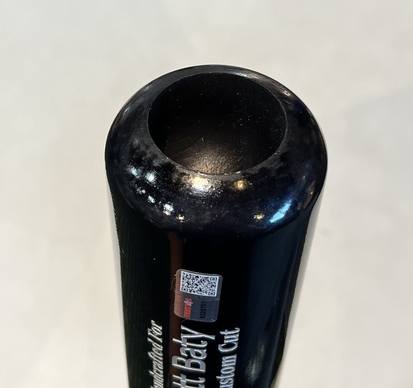 Brett Baty New York Mets Signed Pro Game Model Marucci Bat Mint Auto TRISTAR COA