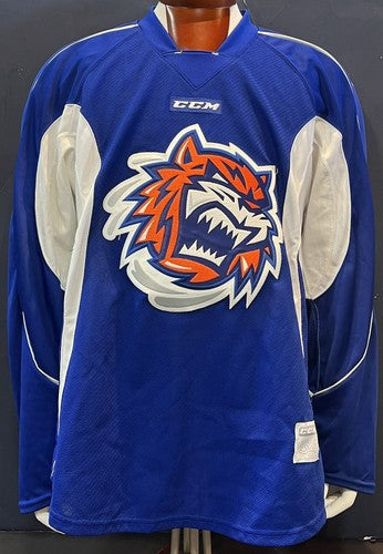 Bridgeport Sound Tigers AHL Authentic CCM Practice Used Jersey Islanders NHL