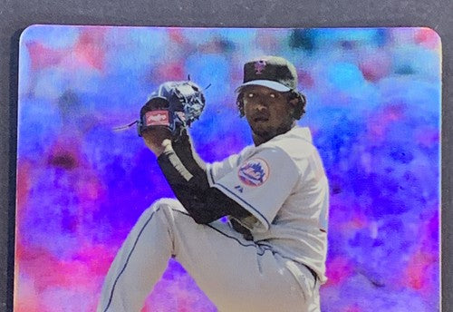 2005 MLB Showdown Pedro Martinez Ny Mets Foil Holo Card #124 Nm Mint Rare