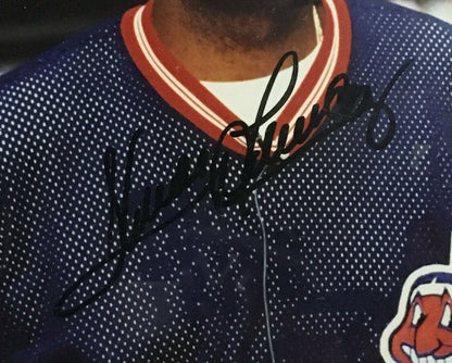 Sandy & Roberto Alomar Jr Signed Framed 8x10 Photo Blue Jays Indians Auto Coa