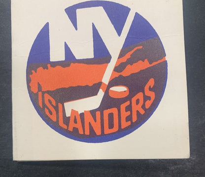 1979- 80 1980 NY Islanders Schedule Stanley Cup Mike bossy nassau coliseum Mint