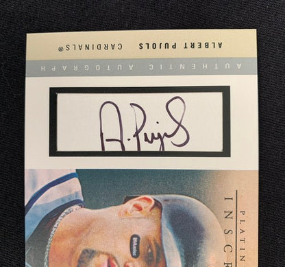 Albert Pujols 2004 Fleer Platinum Signed Cardinals Mint Auto /100