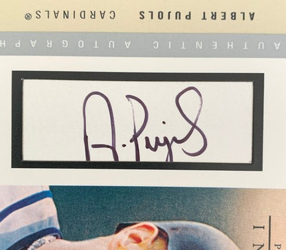 Albert Pujols 2004 Fleer Platinum Signed Cardinals Mint Auto /100