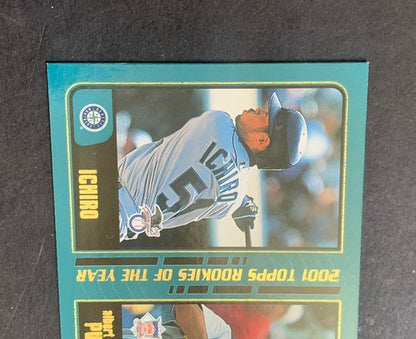 2001 Topps Traded Albert Pujols & Ichiro Suzuki Rookie Card #T99 Rc Nm - Mint