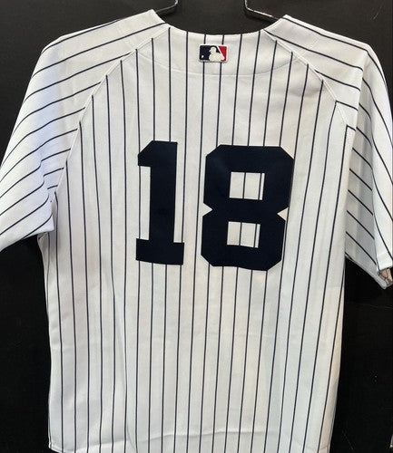 Johnny Damon Signed New York Yankees Authentic Majestic #18 Jersey Steiner Coa