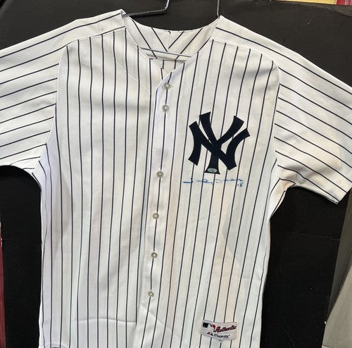 Johnny Damon Signed New York Yankees Authentic Majestic #18 Jersey Steiner Coa