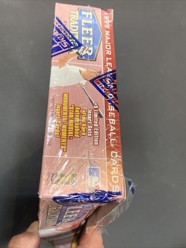 1999 FLEER TRADITION BASEBALL BOX Retail 12 Pack Factory Box Some Plastic Off