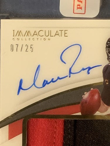 2021 Panini Immaculate collection Matt Ryan Falcons PATCH AUTO /25 Mint Sealed