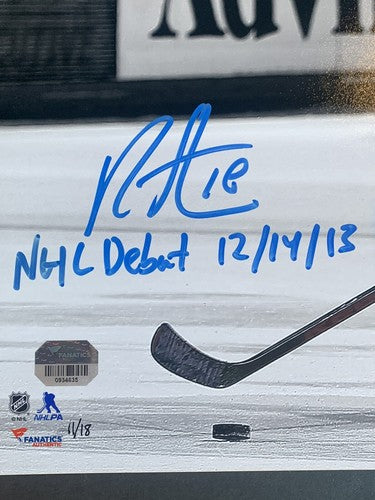 Ryan Strome Islanders Signed 11x14 Photo NHL Debut Autograph Le/18 Fanatics Coa