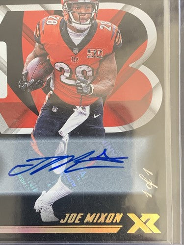 Joe Mixon 2018 Panini XR TRUE 1/1 Signed Mint Auto Bengals #18 Texans